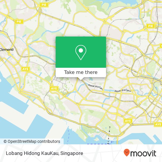 Lobang Hidong KauKau map