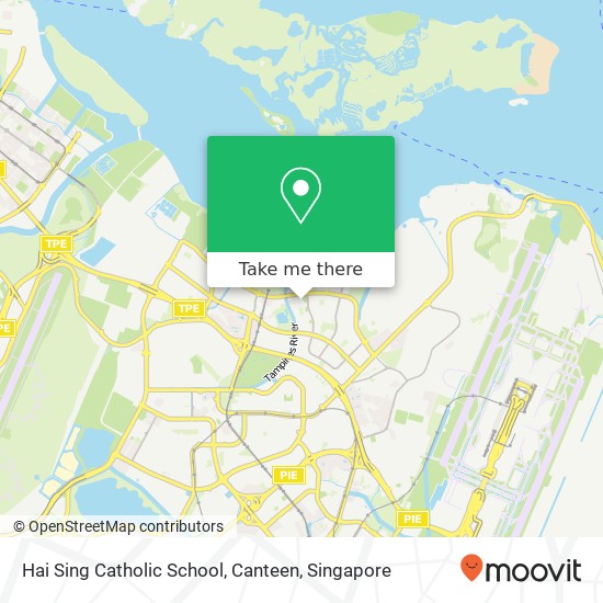 Hai Sing Catholic School, Canteen map