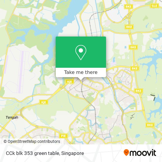 CCk blk 353 green table地图