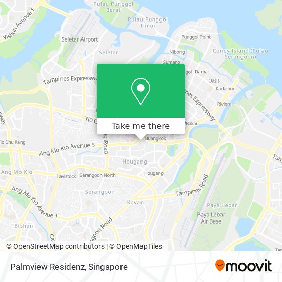 Palmview Residenz map