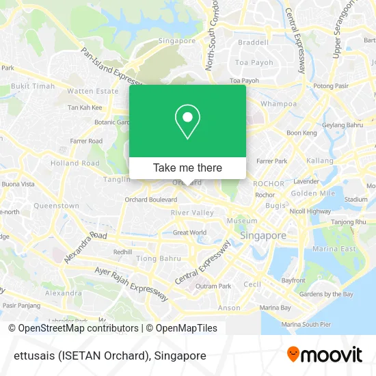 ettusais (ISETAN Orchard) map