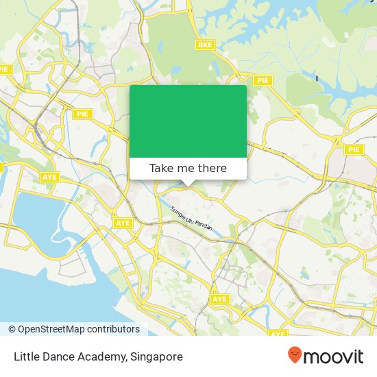 Little Dance Academy map