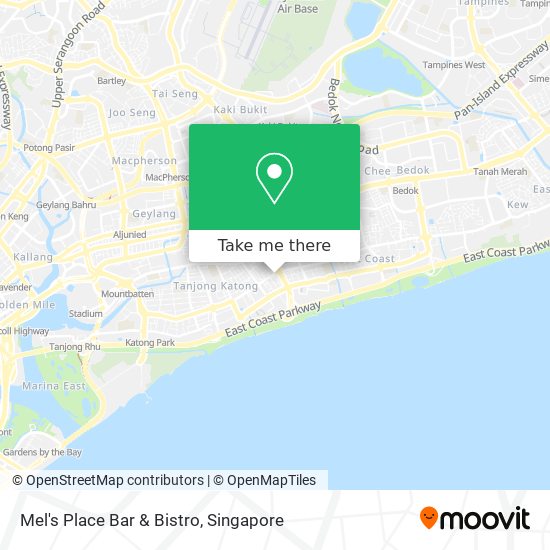 Mel's Place Bar & Bistro map