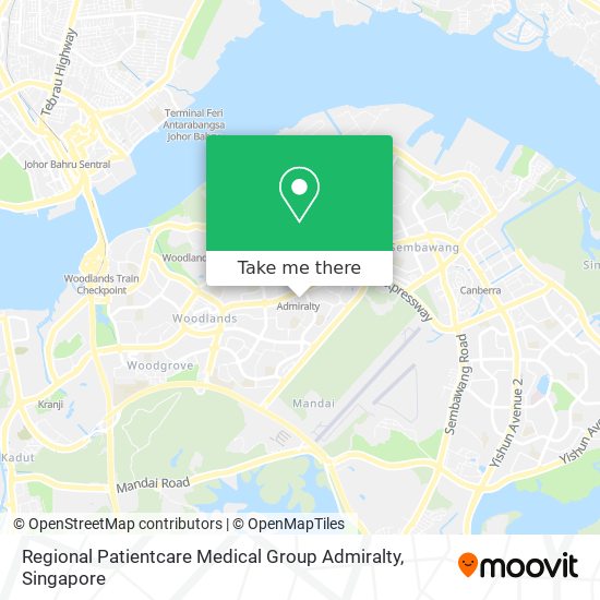 Regional Patientcare Medical Group Admiralty map