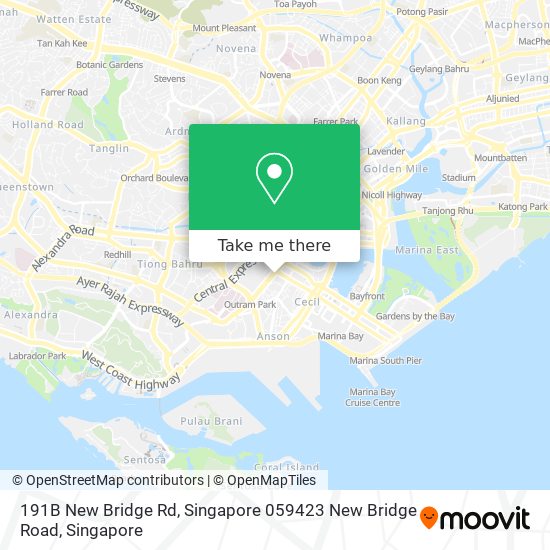 191B New Bridge Rd, Singapore 059423 New Bridge Road地图