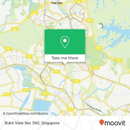 Bukit View Sec 3N2 map