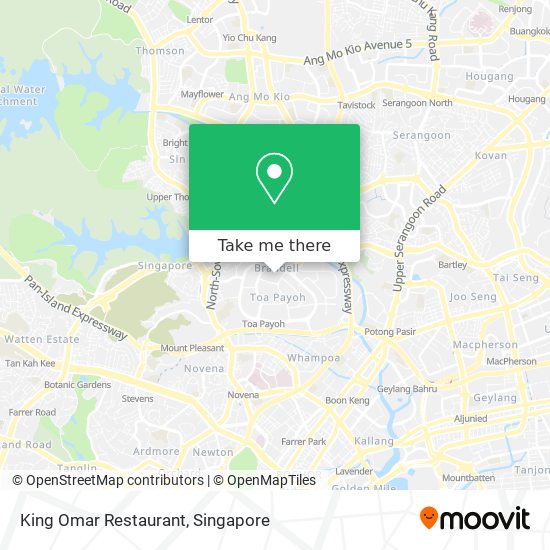King Omar Restaurant地图