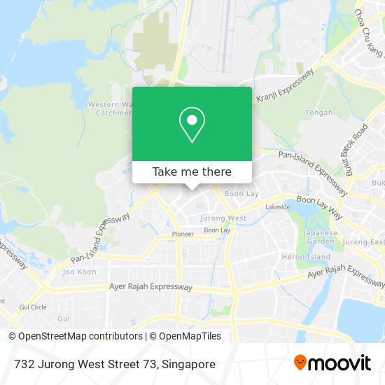 732 Jurong West Street 73 map