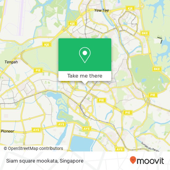 Siam square mookata map