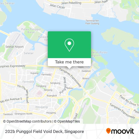 202b Punggol Field Void Deck地图