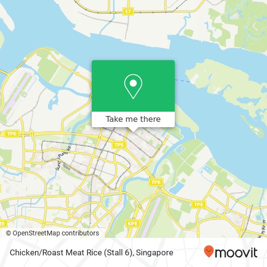 Chicken / Roast Meat Rice (Stall 6)地图