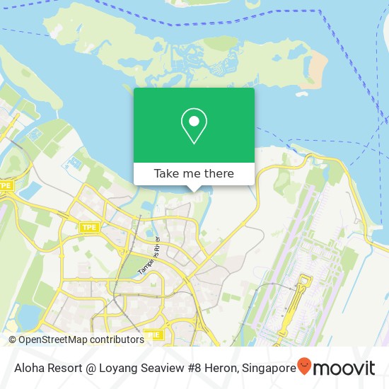 Aloha Resort @ Loyang Seaview #8 Heron map