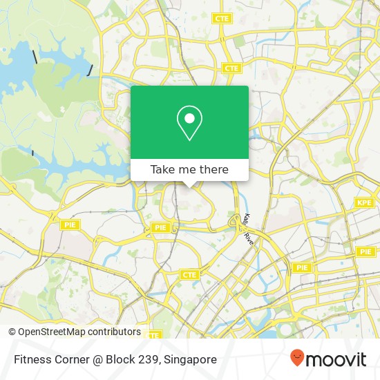 Fitness Corner @ Block 239 map