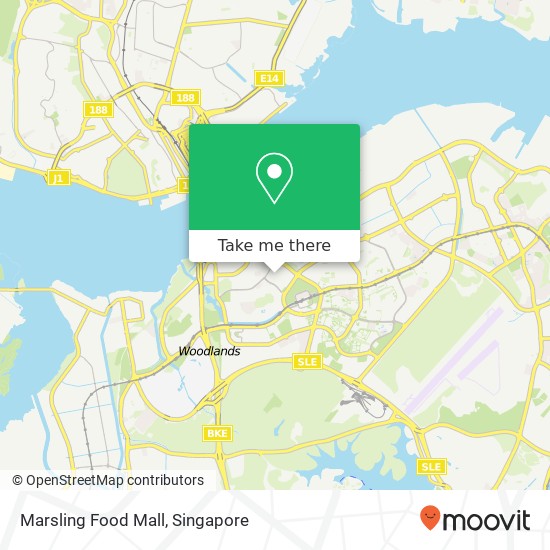 Marsling Food Mall map