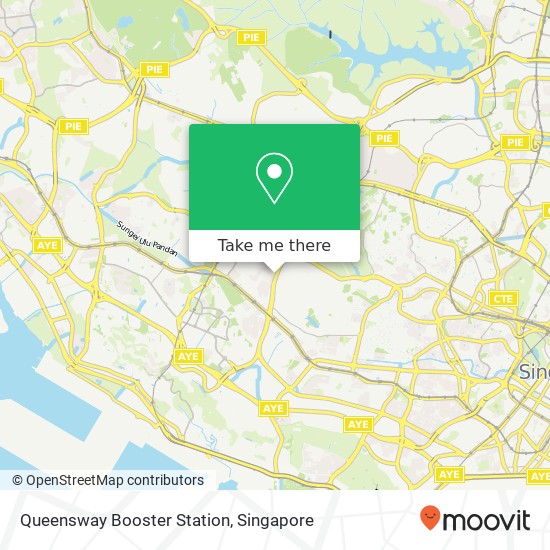 Queensway Booster Station map