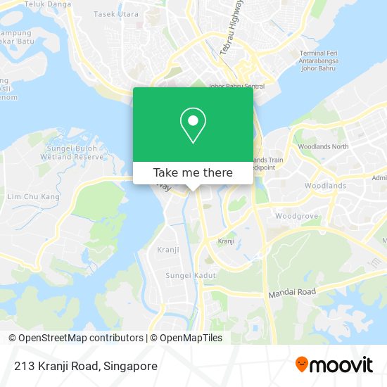 213 Kranji Road map