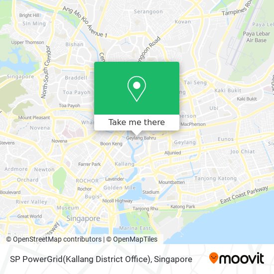 SP PowerGrid(Kallang District Office) map
