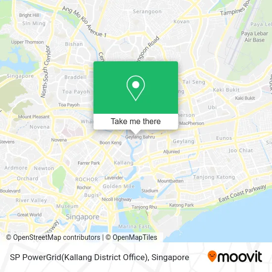 SP PowerGrid(Kallang District Office)地图