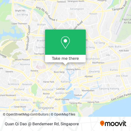 Quan Qi Dao @ Bendemeer Rd map