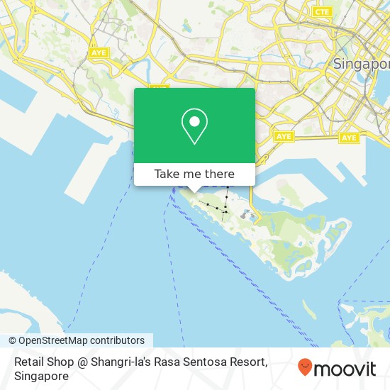 Retail Shop @ Shangri-la's Rasa Sentosa Resort map