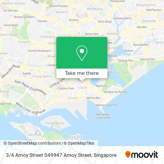 3 / 4 Amoy Street 049947 Amoy Street map