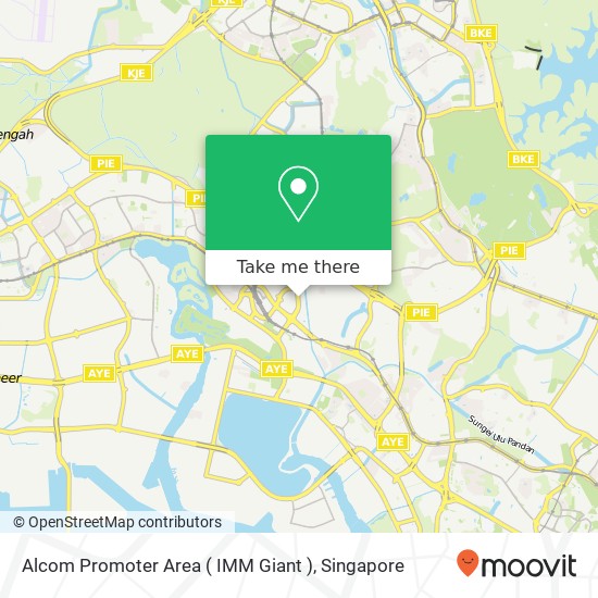 Alcom Promoter Area ( IMM Giant ) map