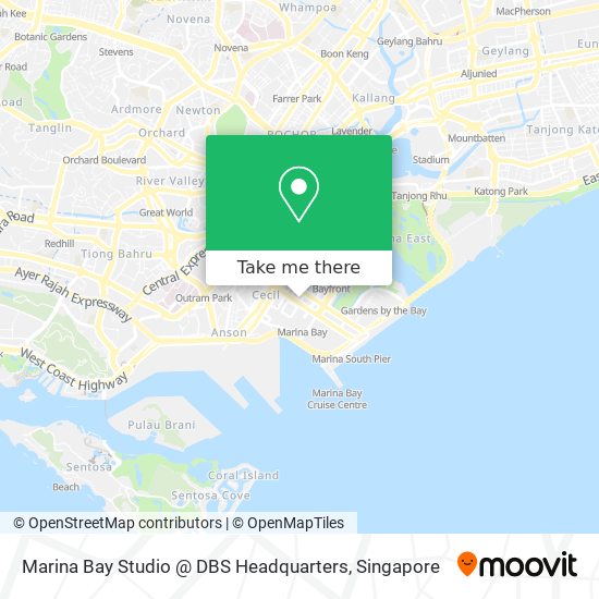 Marina Bay Studio @ DBS Headquarters地图