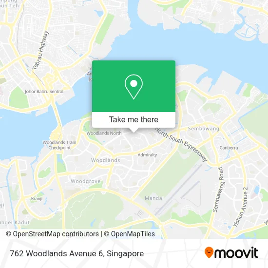 762 Woodlands Avenue 6 map