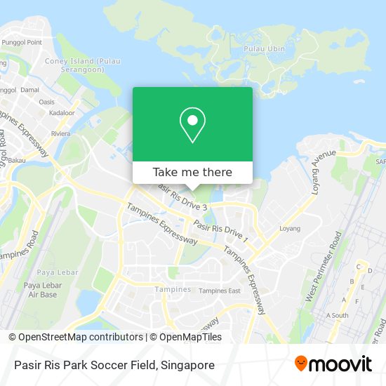 Pasir Ris Park Soccer Field map