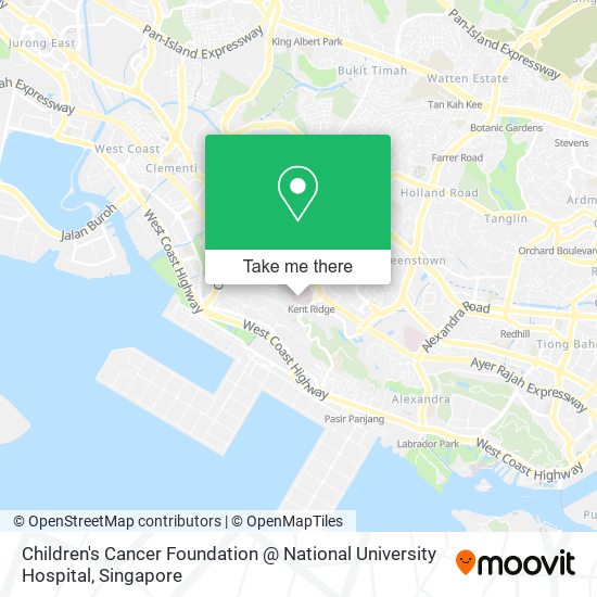 Children's Cancer Foundation @ National University Hospital map
