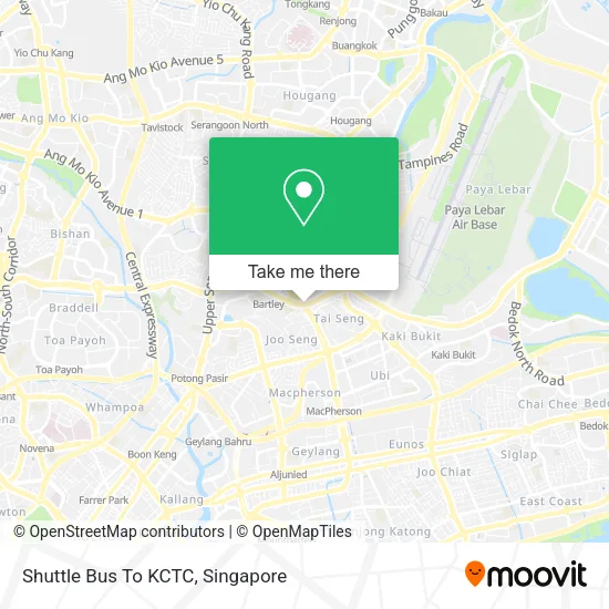 Shuttle Bus To KCTC地图