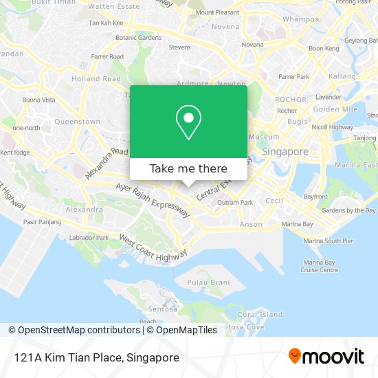 121A Kim Tian Place map