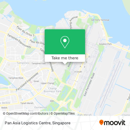 Pan Asia Logistics Centre map