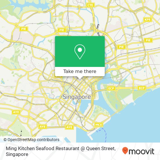 Ming Kitchen Seafood Restaurant @ Queen Street map