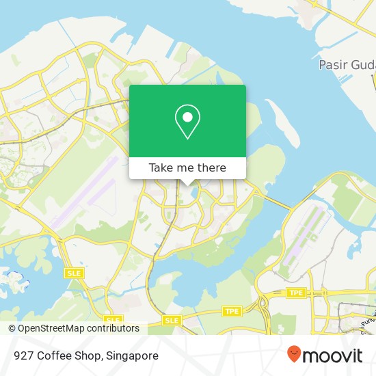 927 Coffee Shop map