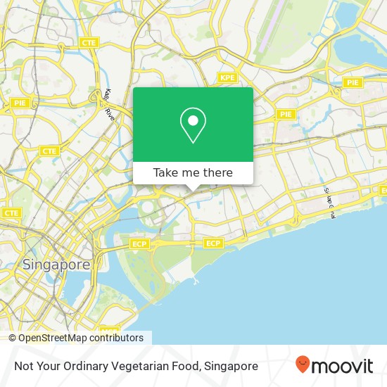 Not Your Ordinary Vegetarian Food地图