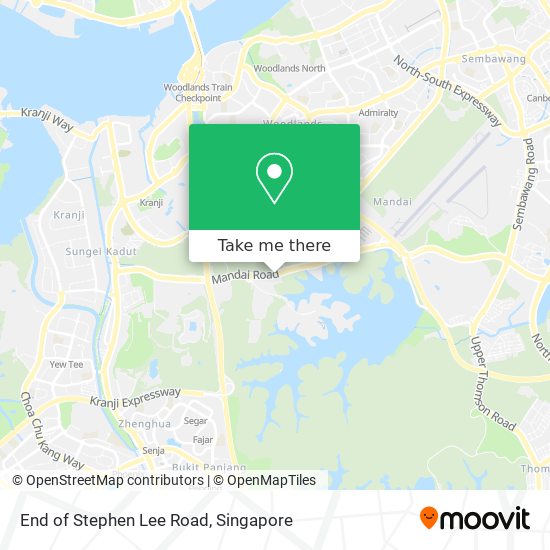 End of Stephen Lee Road地图