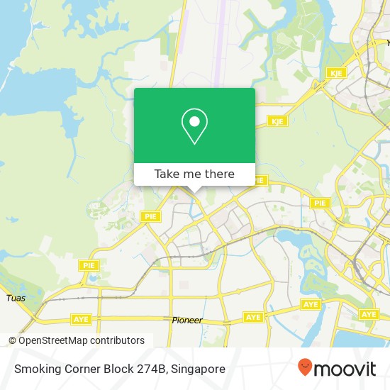 Smoking Corner Block 274B map