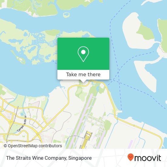 The Straits Wine Company map