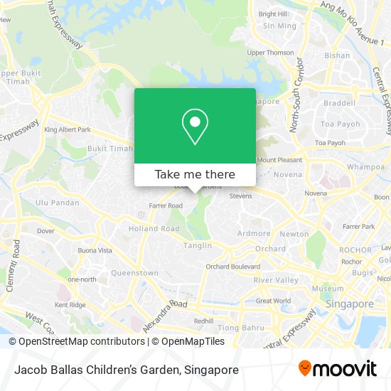 Jacob Ballas Children’s Garden map