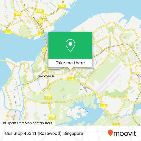 Bus Stop 46341 (Rosewood) map