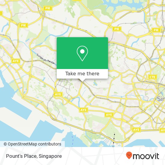 Pount's Place map