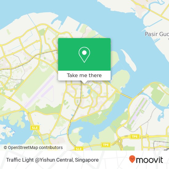 Traffic Light @Yishun Central map