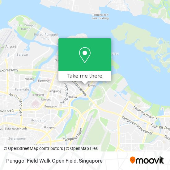 Punggol Field Walk Open Field地图