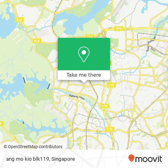 ang mo kio blk119 map