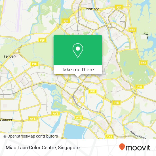 Miao Laan Color Centre地图