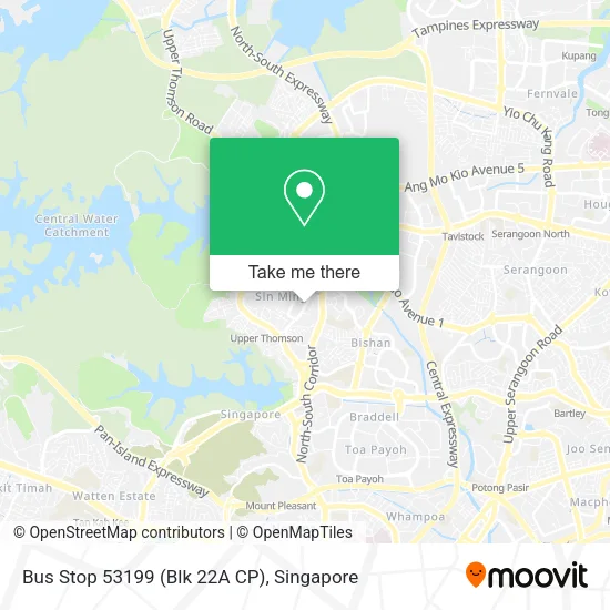 Bus Stop 53199 (Blk 22A CP)地图
