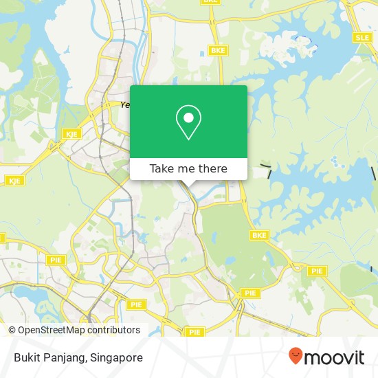 Bukit Panjang地图