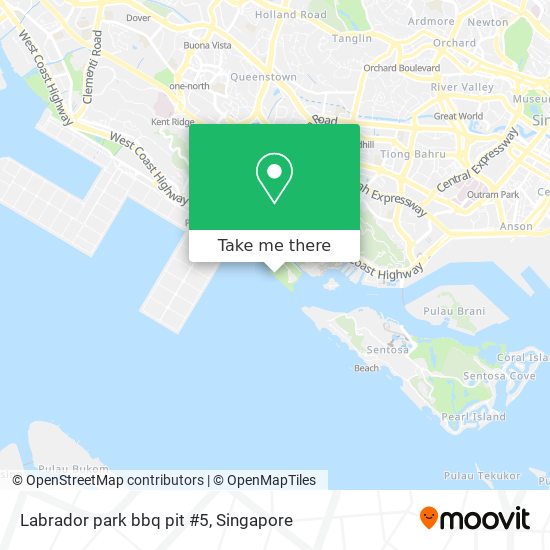 Labrador park bbq pit #5 map