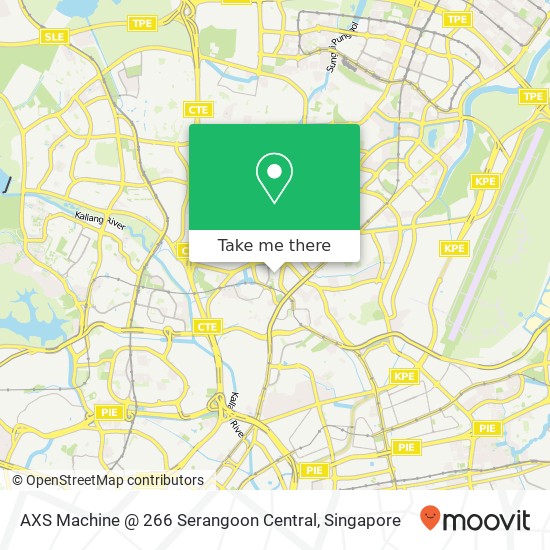 AXS Machine @ 266 Serangoon Central map